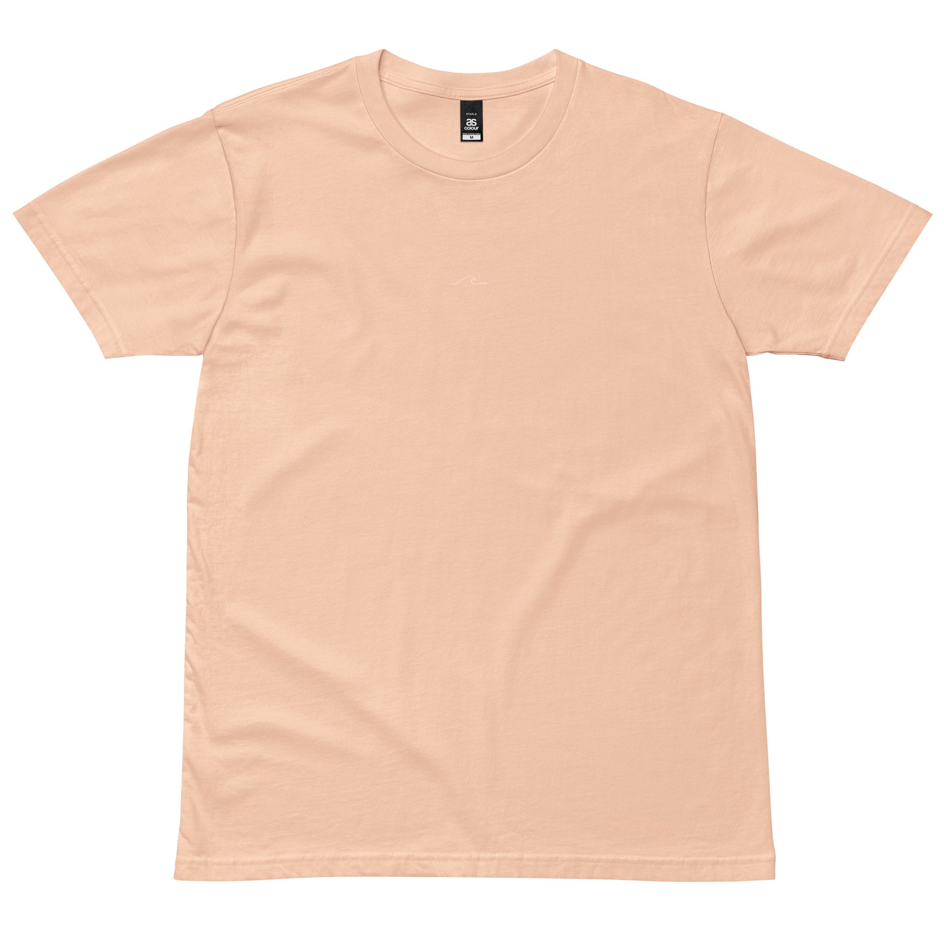 Wave Tee - Men (Army / Pale Pink) - The Local Eye Store