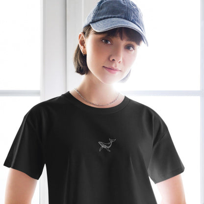 Whale Crop Top - Women - The Local Eye Store