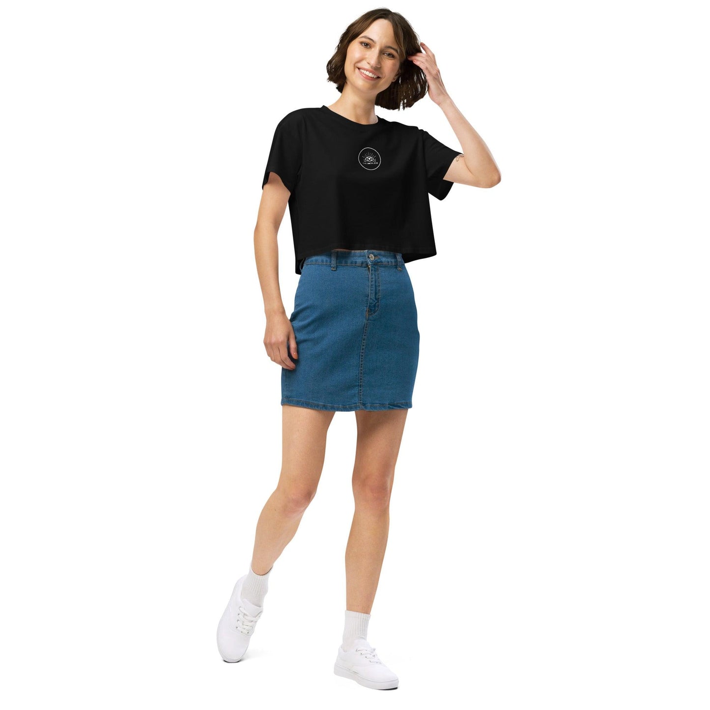 Local Globe Crop Top - Women - The Local Eye Store