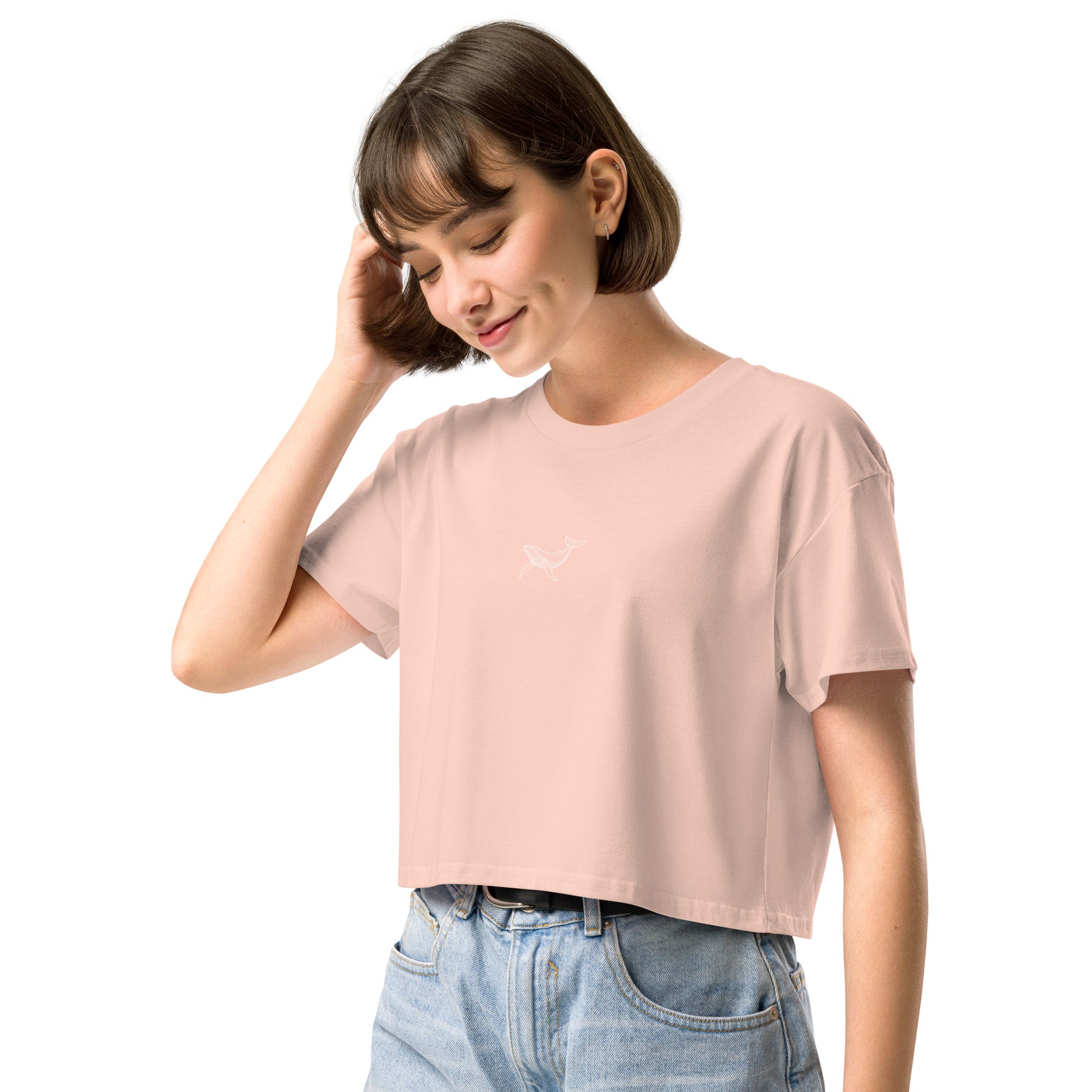 Whale Crop Top - Women - The Local Eye Store